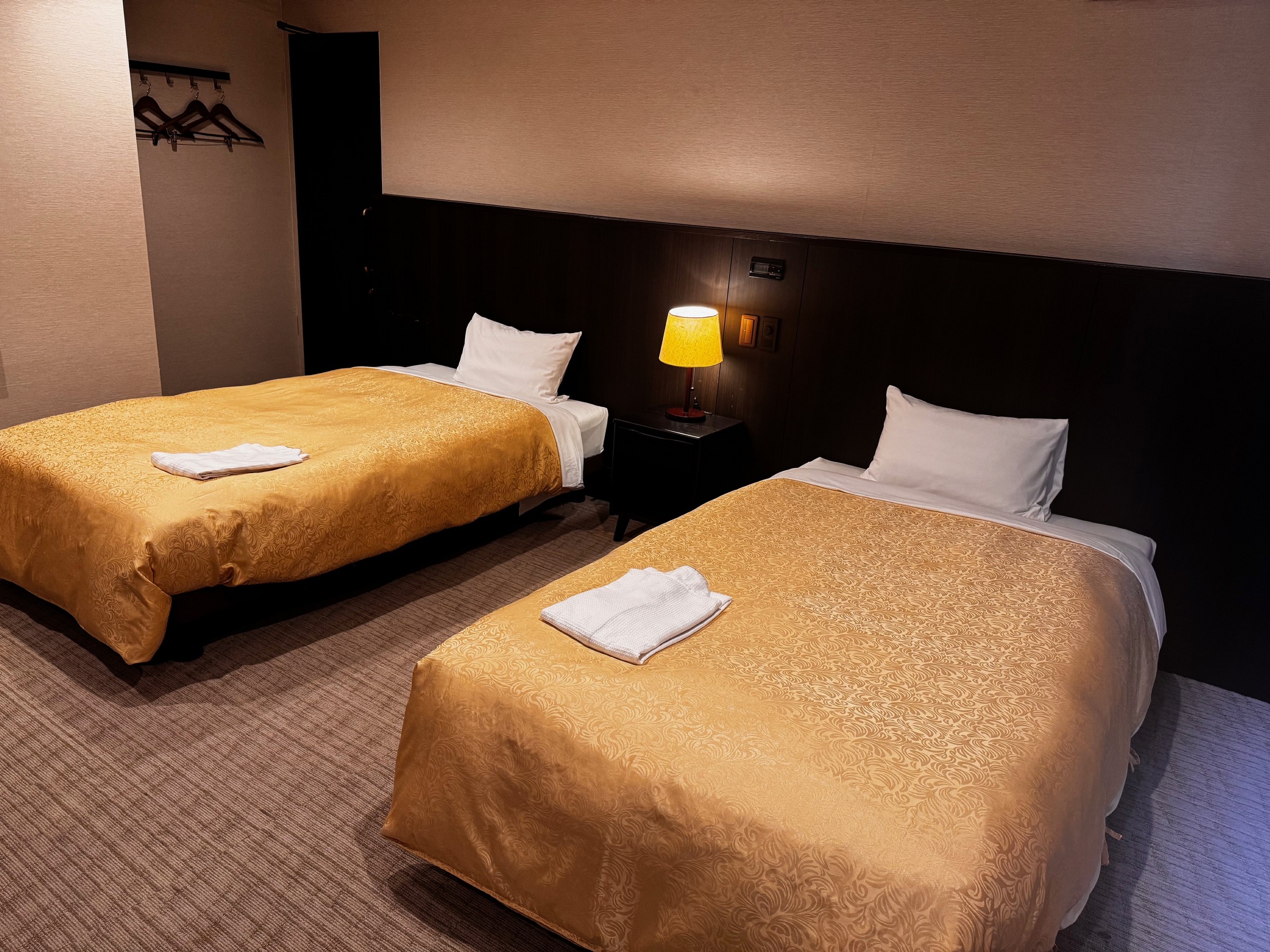 北九州 小倉のビジネスホテル サンスカイ ホテルのスーペリアツインルーム